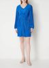 NEO NOIR Lettie mini jurk met structuur en plooidetail online kopen