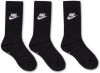 Nike Sportswear Everyday Essential Crew sokken(3 paar) Zwart online kopen