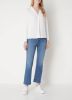 Opus Eboni high waist slim fit jeans met medium wassing online kopen