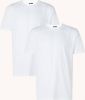 Schiesser American T-Shirt Round Neck White ( 2 pack) online kopen