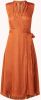 Maison Scotch 160410 Sleeveless midi length wrap dress with tie online kopen