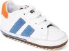 Shoesme BP20S024-G leren sneakers wit/blauw online kopen