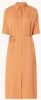 Simple Oranje Midi Jurk Woven Dress Illa Crepe online kopen
