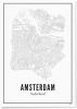 Wijck Decoratieve objecten Amsterdam City Wit online kopen