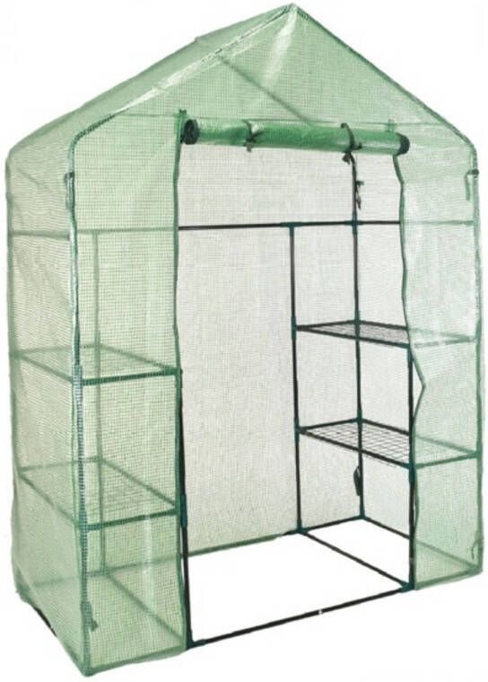 4Goodz Inloop Kweekkas Broeikas 143x73x195 Cm Hobbykas Foliekas