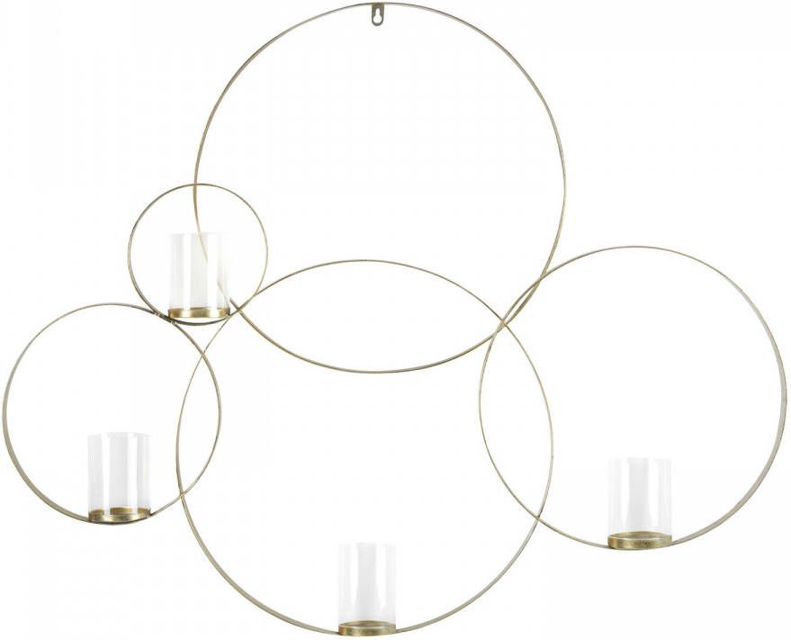 Beliani Buru Kandelaar goud ijzer