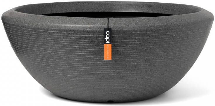 Capi Europe Schaal Laag Granite 92x36 Antraciet Voor Binnen En Buiten Nats8082