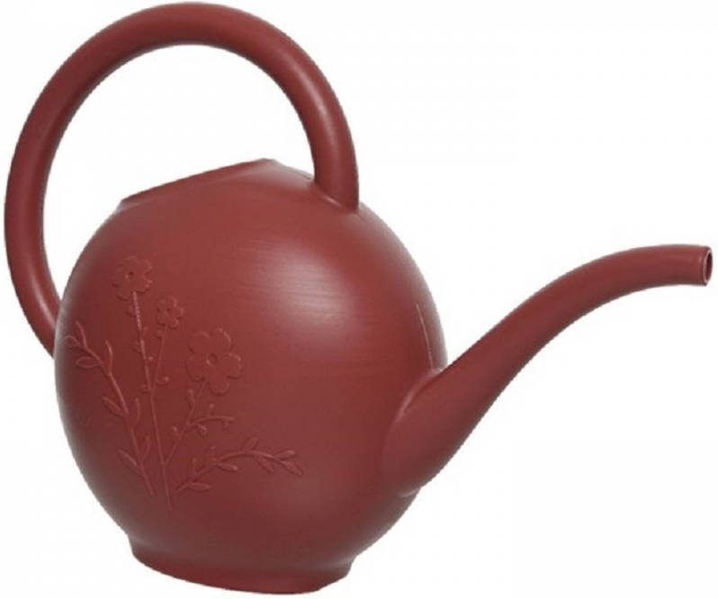 Decoris Donkerrode Kunststof Gieter 1, 5 Liter Gieters