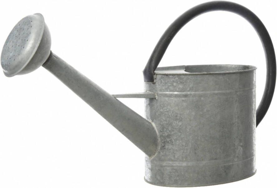Decoris Grijze Tuinbewatering/decoratie Gieters Van Zink 2, 5 Liter Gieters