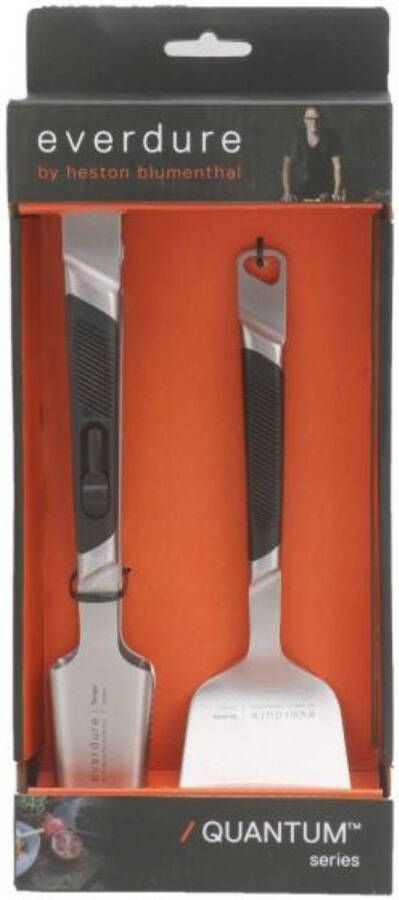Everdure Barbecueset Premium Rvs Zilver/zwart 2 delig