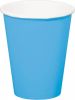 Folat 8x Stuks Drinkbekers Van Papier Blauw 350 Ml Feestbekertjes online kopen