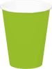 Folat 8x Stuks Drinkbekers Van Papier Lichtgroen 350 Ml Feestbekertjes online kopen