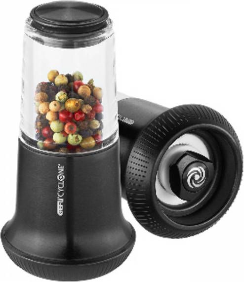 GEFU Zout -/pepermolen X PLOSION® hoogwaardig keramiek kegelmaalwerk cyclone®