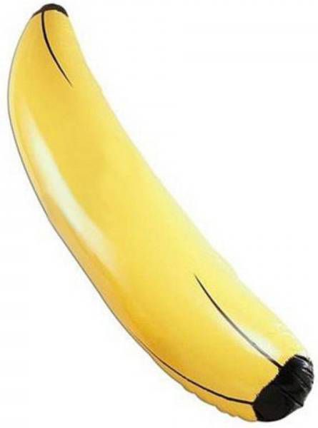 Merkloos Grote Opblaasbare Banaan 162 Cm