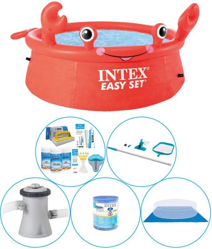 Intex Easy Set Krab Editie Rond 183x51 Cm Zwembad Deal