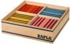 Kapla Houten plankjes set Octocolor 8 kleuren 100 st KAPL172102 online kopen