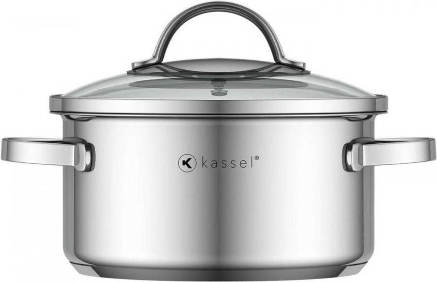 Kassel Top Choice Kookpan Met Deksel 20 Cm 3, 2 Liter