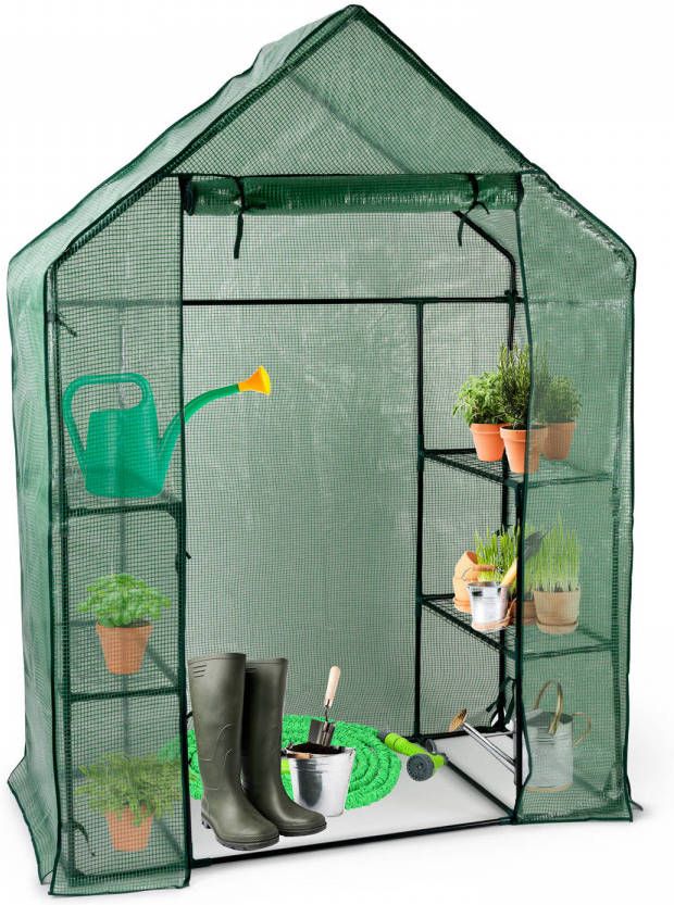 Kinzo Garden Plastic Broeikas Groen 143 X 73 X 195