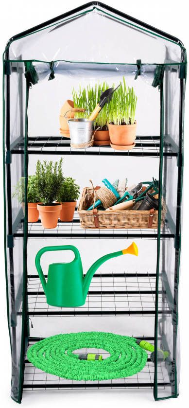 Kinzo Garden Plastic Broeikas Groen 69 X 49 X 160 Cm