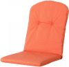 Madison Kussen Kuip Hoog Panama Flame Orange 45x96 Oranje online kopen
