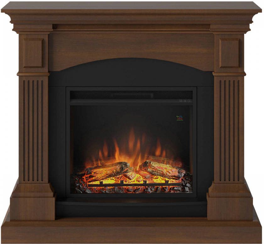 TAGU Magna Premium Walnut Met Elektrische Haard