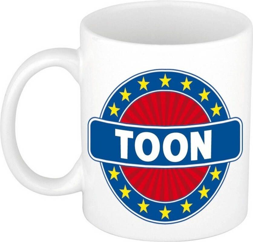 Merkloos Toon Naam Koffie Mok/Beker 300 Ml Namen Mokken