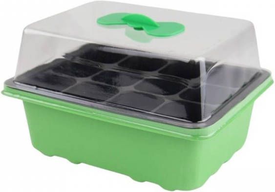 Orange85 Kweekkas 12 Vakken Kweekbak Moestuinbak 18x14x6cm Kunststof Moestuin