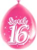 Paper Dreams Ballonnen Sweet 16 Latex 18, 5 Cm Roze 8 delig online kopen