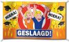 Feestbazaar Geslaagd vlag 100x150cm online kopen
