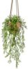 PrettyPlants Asparagus Sprengeri Kunst Hangplant In Stenen Pot 75cm online kopen