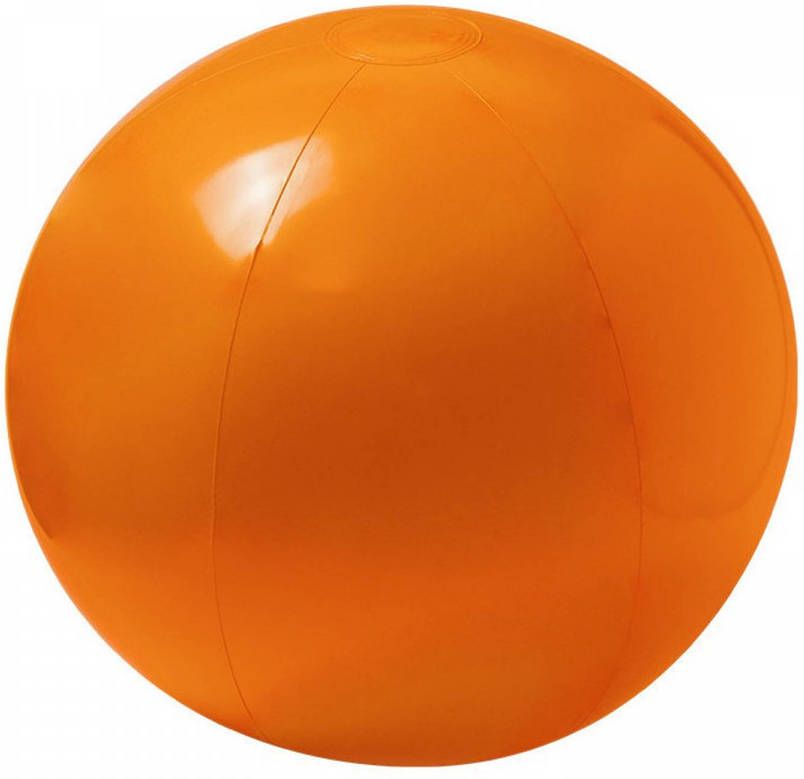 Trendoz Opblaasbare Strandbal Extra Groot Plastic Oranje 40 Cm Strandballen