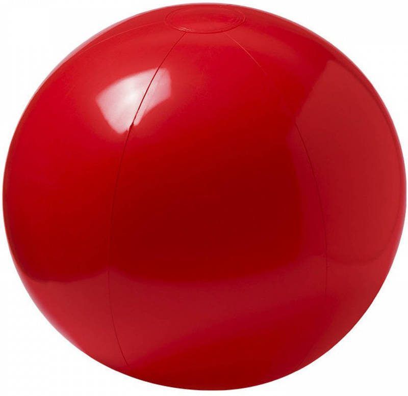 Trendoz Opblaasbare Strandbal Extra Groot Plastic Rood 40 Cm Strandballen