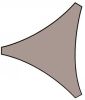 Perel Schaduwdoek Driehoek 3, 6 x 3, 6 x 3, 6 m Taupe online kopen