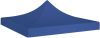 VIDAXL Partytentdak 270 g/m&#xB2, 2x2 m blauw online kopen