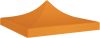 VIDAXL Partytentdak 270 g/m&#xB2, 3x3 m oranje online kopen