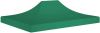 VIDAXL Partytentdak 270 g/m&#xB2, 4, 5x3 m groen online kopen