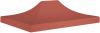 VIDAXL Partytentdak 270 g/m&#xB2, 4, 5x3 m terracottakleurig online kopen