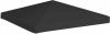 VIDAXL Prieeldak 270 g/m&#xB2, 3x3 m zwart online kopen