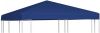VIDAXL Prieeldak 310 g/m&#xB2, 3x3 m blauw online kopen