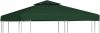 VIDAXL Vervangend tentdoek prieel 310 g/m&#xB2, 3x3 m groen online kopen
