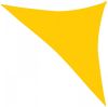 VIDAXL Zonnezeil 160 g/m&#xB2, 3x3x4, 2 m HDPE geel online kopen