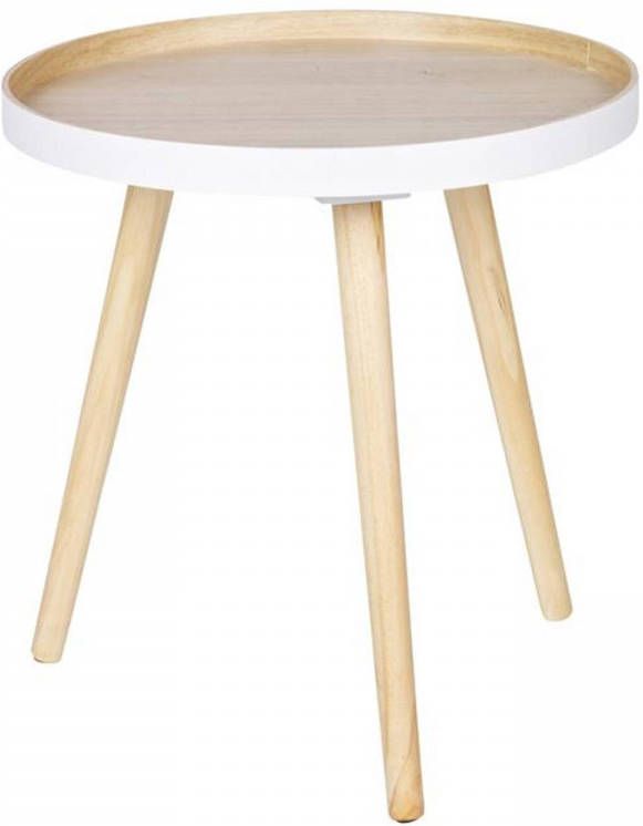 WOOOD Bijzettafel Sasha 41x41cm hout