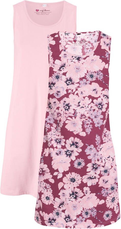 bonprix Jersey jurk(set van 2 )