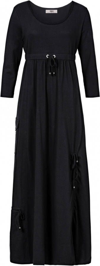 bpc bonprix collection Shirtjurk, zwart, 95% katoen, 5% elastan