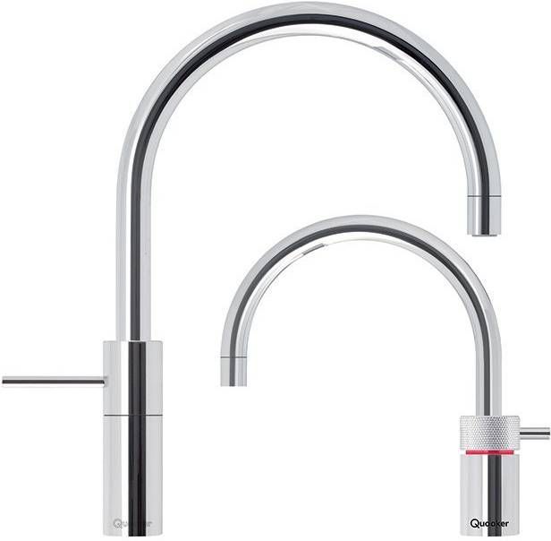 Quooker PRO3 Twintaps Round Chroom