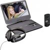 Lenco Portable 10 Dvd speler Met Usb hoofdtelefoon ophangbeugel Dvp 1010bk Zwart online kopen