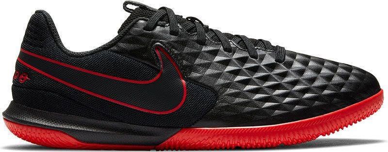 Nike Jr. Tiempo Legend 8 Academy IC Zaalvoetbalschoen voor kleuters/kids Zwart