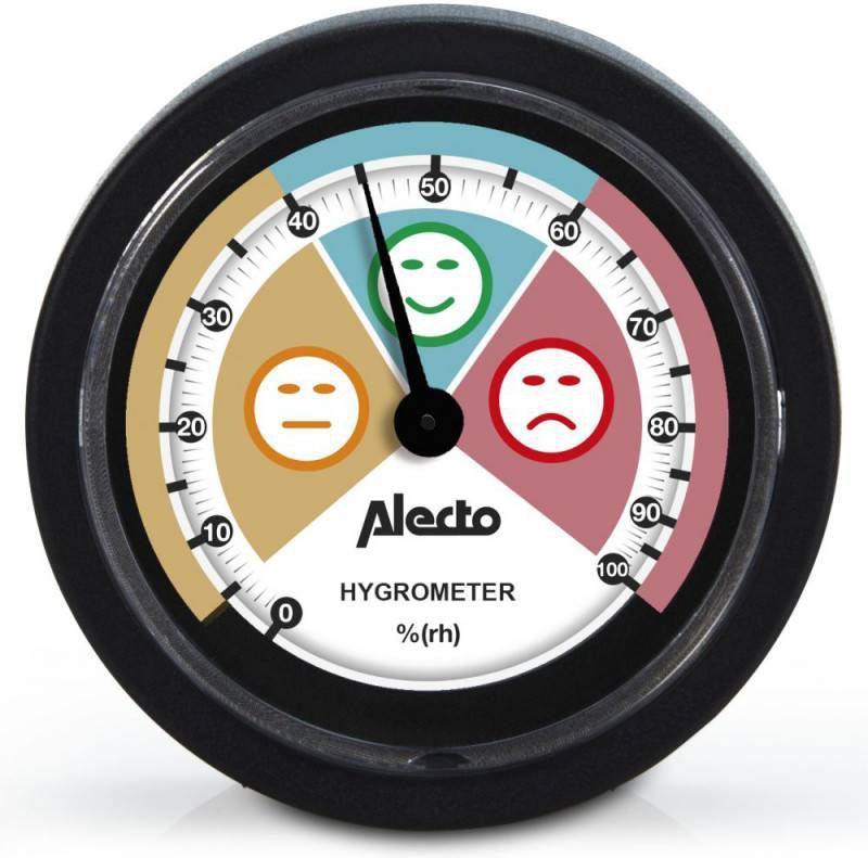 Alecto Hygrometer Ws 05 Zwart