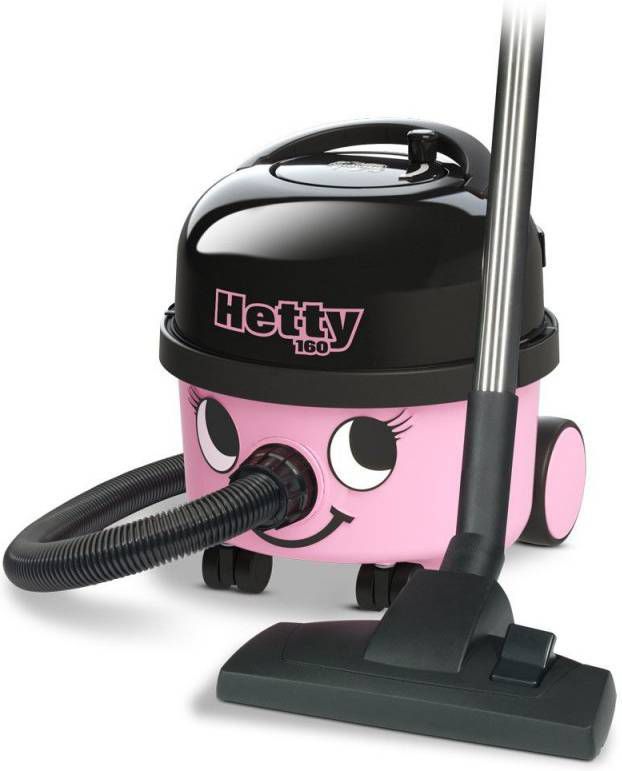 Numatic Hetty Compact HET 160 11 Stofzuiger slede zak 620 W klassiek roze