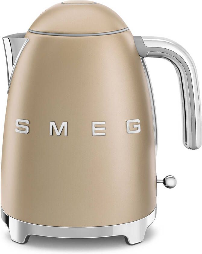 Smeg Waterkoker Klf03chmeu 1.7 Liter Mat Champagne